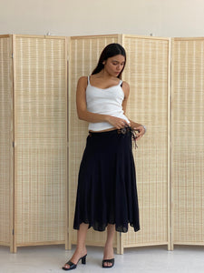 boho belt skirt