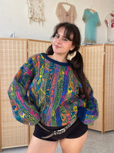 Load image into Gallery viewer, rainbow knit sweater