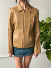 Load image into Gallery viewer, buttery leather wilson’s jacket (s/m)