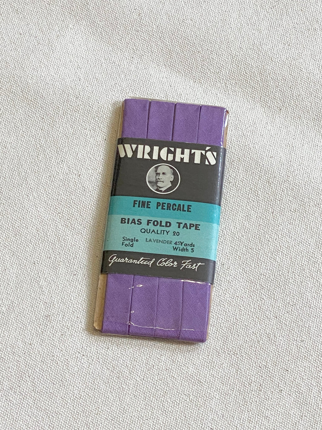 deadstock ribbon in lavender