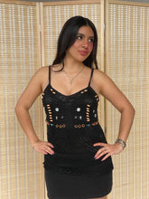 Load image into Gallery viewer, y2k crochet charm top