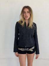 Load image into Gallery viewer, wool and silk blend jacket