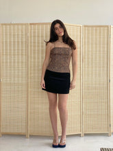 Load image into Gallery viewer, 90s cheetah print bustier