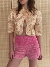 Load image into Gallery viewer, 1940s quilted bed jacket