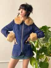 Load image into Gallery viewer, 70s suede afghan coat (xs)