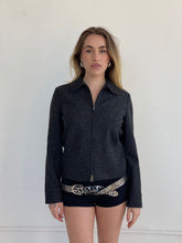 Load image into Gallery viewer, wool and silk blend jacket