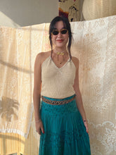 Load image into Gallery viewer, peacock blue fairy skirt (s/m)