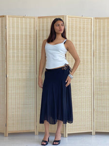 boho belt skirt