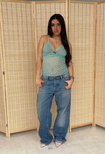 Load image into Gallery viewer, y2k polka dot mesh tank