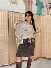 Load image into Gallery viewer, silk cheetah midi skirt (m/l)