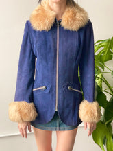 Load image into Gallery viewer, 70s suede afghan coat (xs)