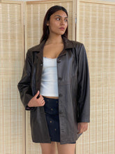 Load image into Gallery viewer, spanish brown leather trench