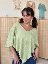 Load image into Gallery viewer, green poncho (one size)