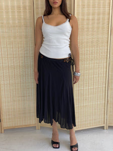 boho belt skirt