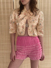 Load image into Gallery viewer, 1940s quilted bed jacket