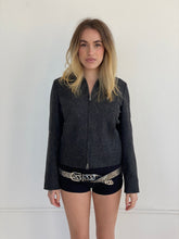Load image into Gallery viewer, wool and silk blend jacket