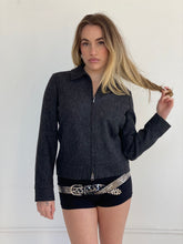 Load image into Gallery viewer, wool and silk blend jacket