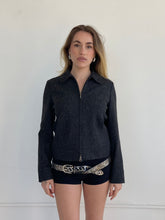 Load image into Gallery viewer, wool and silk blend jacket