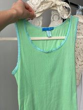 Load image into Gallery viewer, seafoam cotton tank (small)