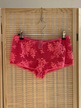 Load image into Gallery viewer, y2k pink lace mini shorts