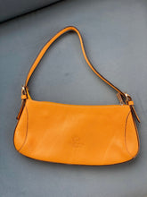 Load image into Gallery viewer, cognac leather shoulder bag