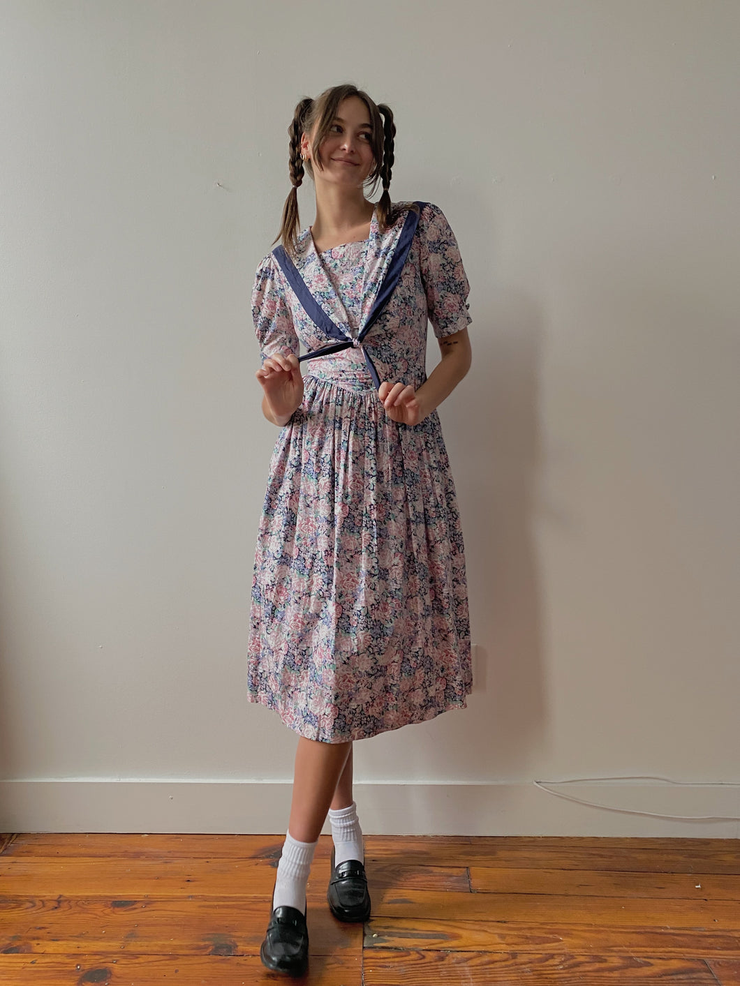 80s Laura Ashley prairie dress