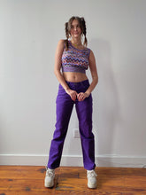 Load image into Gallery viewer, 90s purple denim