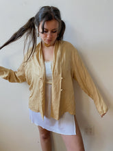 Load image into Gallery viewer, almond silk button down