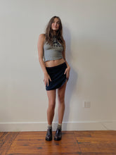 Load image into Gallery viewer, 90s black mini skirt
