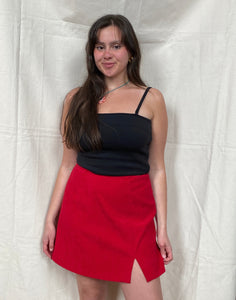 90s cherry mini skirt