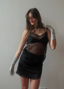 sweetheart sequin tank