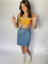 Load image into Gallery viewer, 80s Guess denim skirt