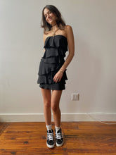 Load image into Gallery viewer, Y2K ruffle mini dress