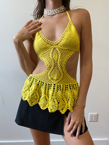 honey crochet top