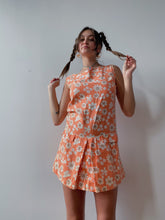 Load image into Gallery viewer, 60s flower romper