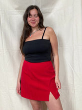Load image into Gallery viewer, 90s cherry mini skirt