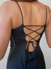 Load image into Gallery viewer, 90s it girl corset back dress