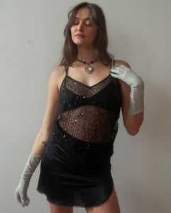 sweetheart sequin tank