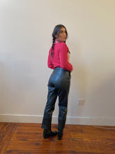 Load image into Gallery viewer, 80s leather pants