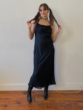 Load image into Gallery viewer, 90s cowl neck dress