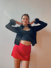 Load image into Gallery viewer, 80s velvet cardigan