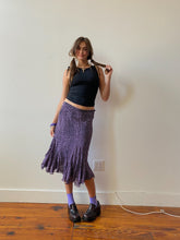 Load image into Gallery viewer, 00s psychedelic midi skirt