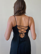 Load image into Gallery viewer, 90s it girl corset back dress