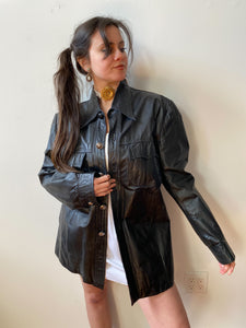 70s coyote leather jacket