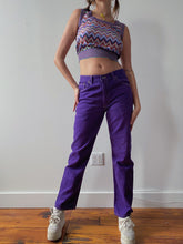Load image into Gallery viewer, 90s purple denim