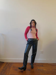 80s leather pants