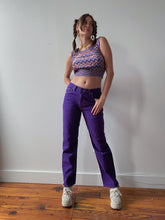 Load image into Gallery viewer, 90s purple denim