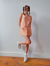 Load image into Gallery viewer, 60s flower romper