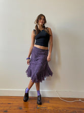 Load image into Gallery viewer, 00s psychedelic midi skirt