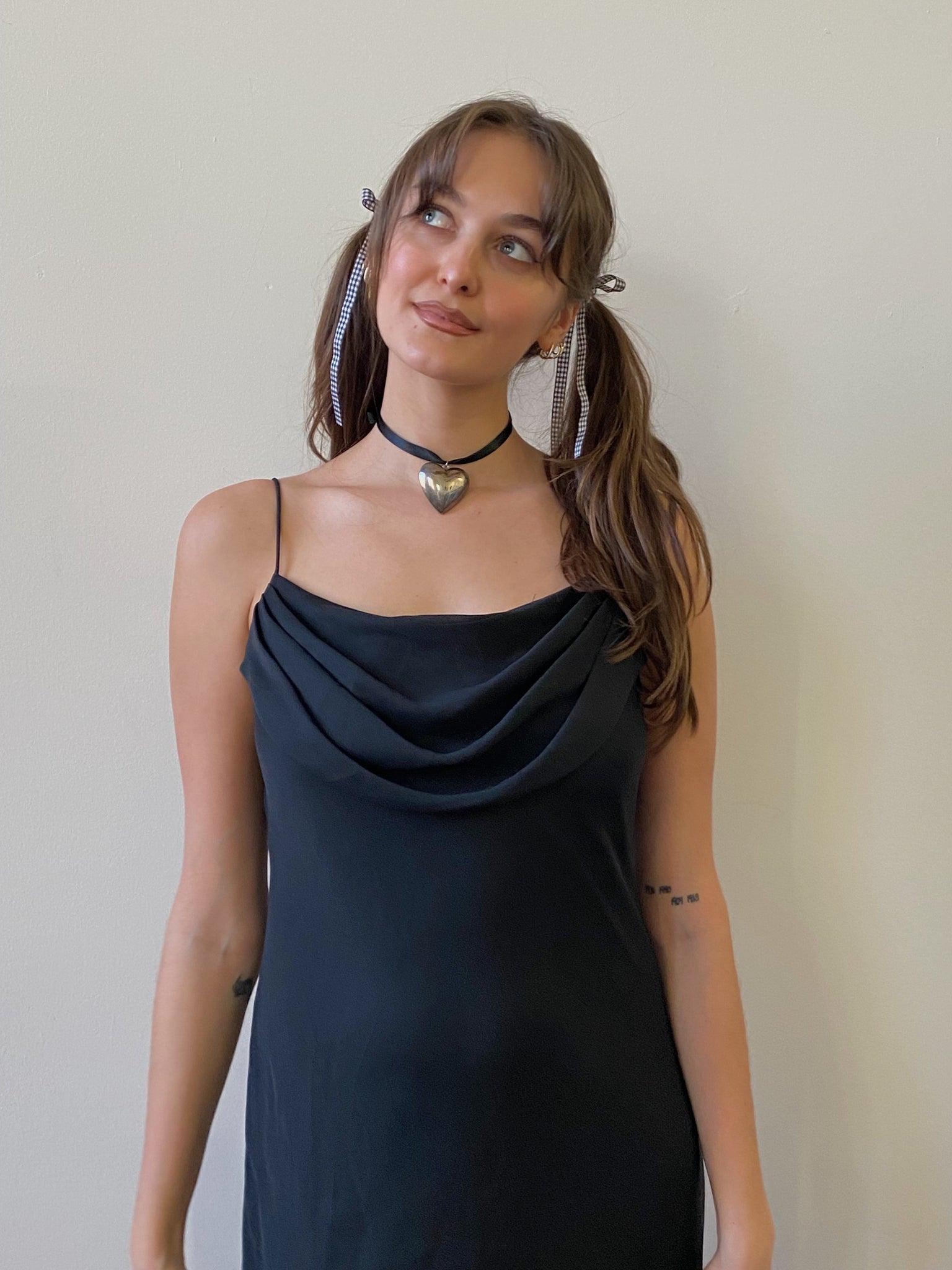 90s cowl neck dress Junkyard Thrift 90s cowl neck dress Junkyard Thrift